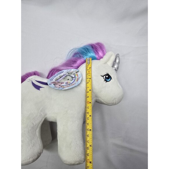 Hasbro My Little Pony 9” Unicorn Plush - Glory - 40 Years 2023 Basic Fun - Picture 8 of 9